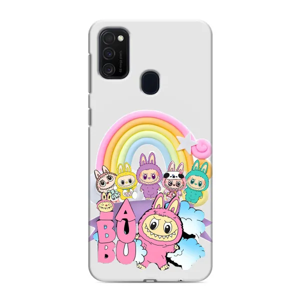 Чехол с принтом «Фон Лабубу» для Samsung Galaxy M21