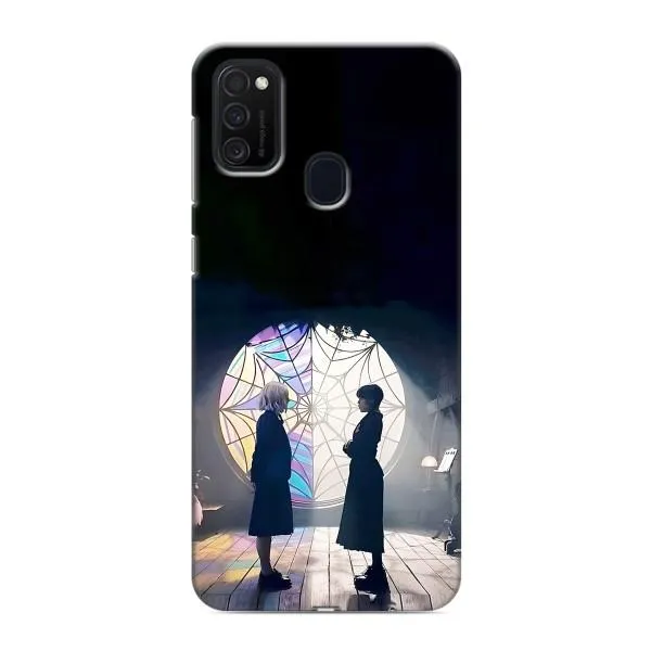 Чехол с принтом «Уэнздей и Инид» для Samsung Galaxy M21s Чехол с принтом «Уэнздей и Инид» для Samsung Galaxy M21s