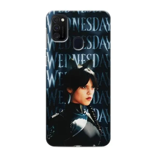Чехол с принтом «Уэнздей кошка» для Samsung Galaxy M21s Чехол с принтом «Уэнздей кошка» для Samsung Galaxy M21s