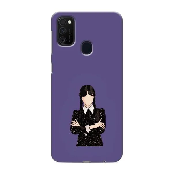 Чехол с принтом «Уэнздей в черном» для Samsung Galaxy M21s Чехол с принтом «Уэнздей в черном» для Samsung Galaxy M21s