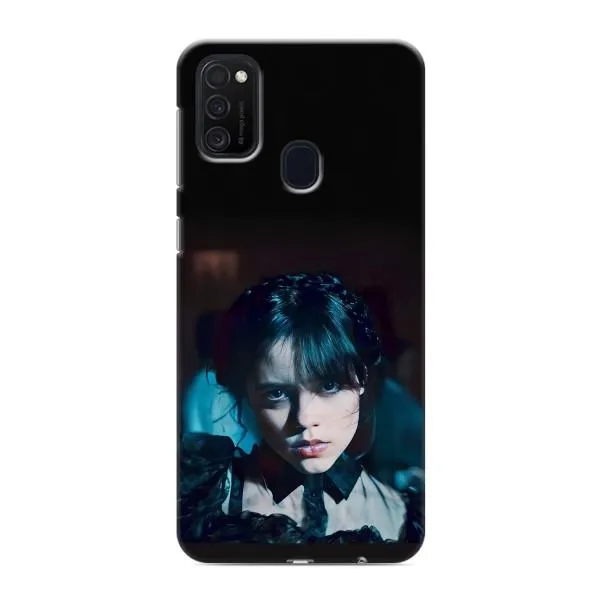 Чехол с принтом «взгляд Уэнздей» для Samsung Galaxy M21s Чехол с принтом «взгляд Уэнздей» для Samsung Galaxy M21s