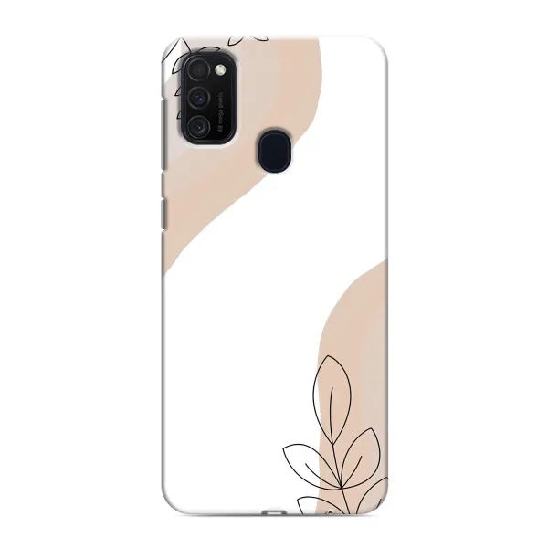 Чохол з принтом «Нюдова гілочка абстракція» для Samsung Galaxy M21s
