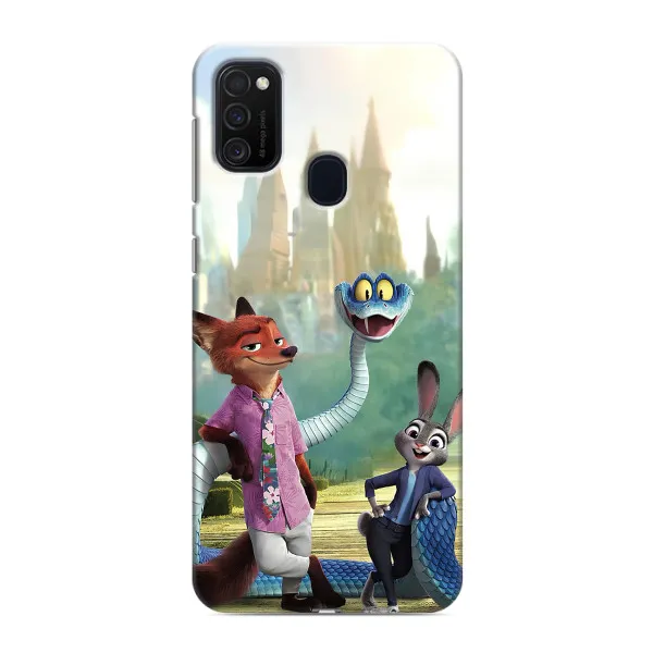 Чехол с принтом «Герои мультфильма Зверополис» для Samsung Galaxy M21s