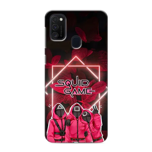 Чехол с принтом «Охранники Игра кальмара» для Samsung Galaxy M21s