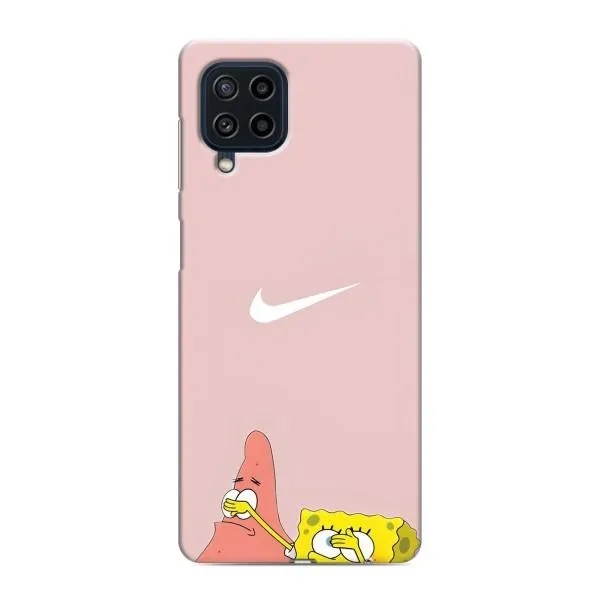 Чехол с принтом «Патрик и Губка» для Samsung Galaxy M22 Чехол с принтом «Патрик и Губка» для Samsung Galaxy M22