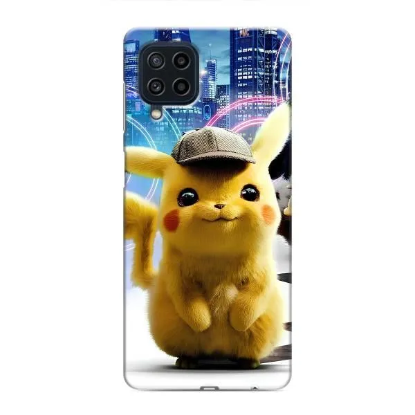Чехол с принтом «Пикачу в городе» для Samsung Galaxy M22