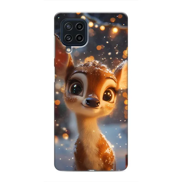 Чехол с принтом «Олененок среди гирлянд» для Samsung Galaxy M22 Чехол с принтом «Олененок среди гирлянд» для Samsung Galaxy M22
