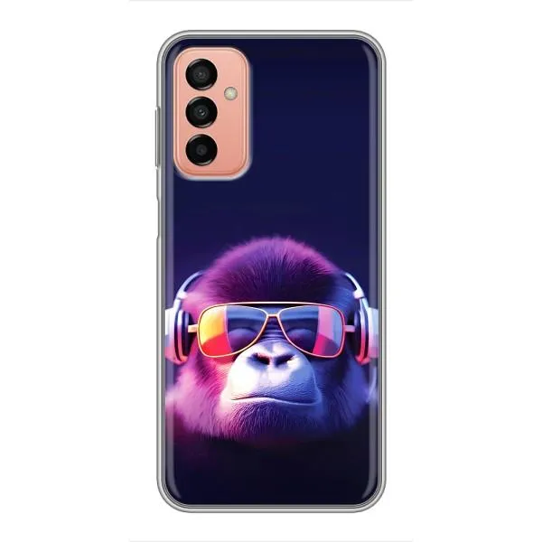 Чехол с принтом «Стильная обезьяна» для Samsung Galaxy M23 (5G)