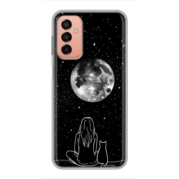 Чехол с принтом «Девушка с котом» для Samsung Galaxy M23 (5G) Чехол с принтом «Девушка с котом» для Samsung Galaxy M23 (5G)