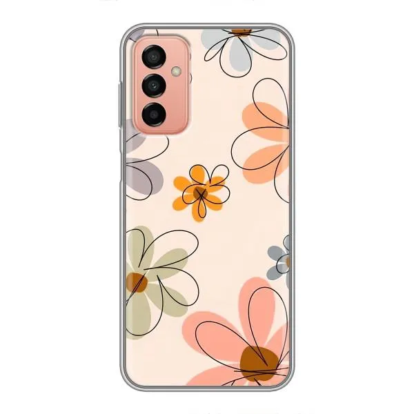 Чехол с принтом «Разноцветные цветы» для Samsung Galaxy M23 (5G)