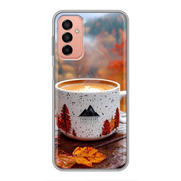 Чехол с принтом «Кофе на природе» для Samsung Galaxy M23 (5G)