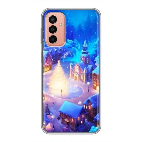 Чехол с принтом «Рождественский город» для Samsung Galaxy M23 (5G)
