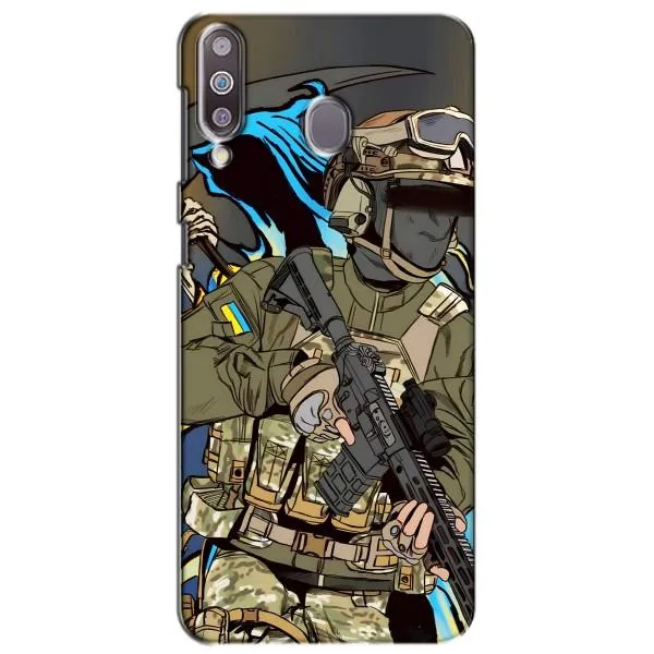 Чехол с принтом «Воин ВСУ» для Samsung Galaxy M30 (M305) Чехол с принтом «Воин ВСУ» для Samsung Galaxy M30 (M305)