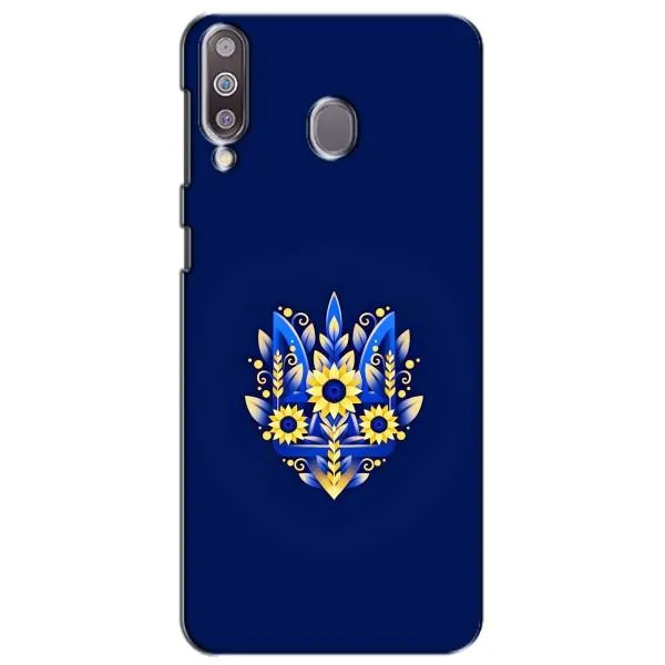 Чехол с принтом «Цветочный Герб» для Samsung Galaxy M30 (M305)