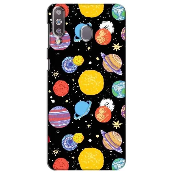 Чехол с принтом «Рисованные планеты» для Samsung Galaxy M30 (M305) Чехол с принтом «Рисованные планеты» для Samsung Galaxy M30 (M305)