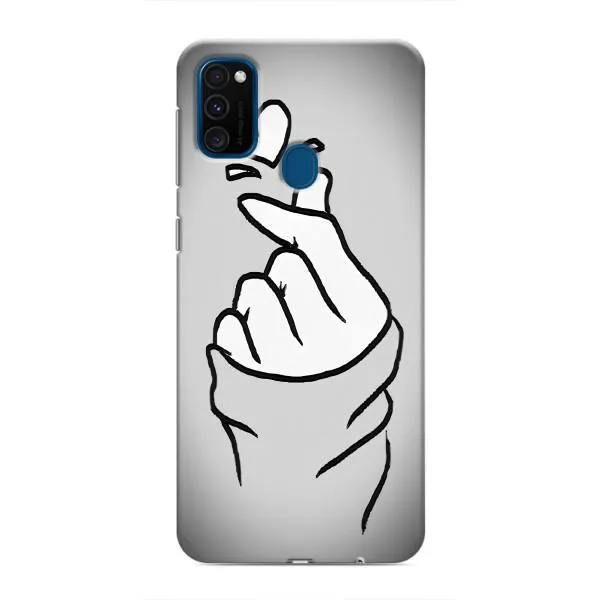 Чехол с принтом «Значок Love» для Samsung Galaxy M30s (M307)