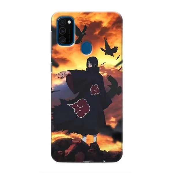 Чехол с принтом «Итачи с воронами» для Samsung Galaxy M31