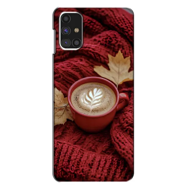 Чехол с принтом «Кофе на пледе» для Samsung Galaxy M31s