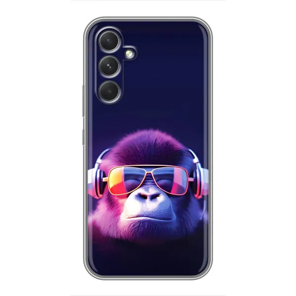 Чехол с принтом «Стильная обезьяна» для Samsung Galaxy M32 5g