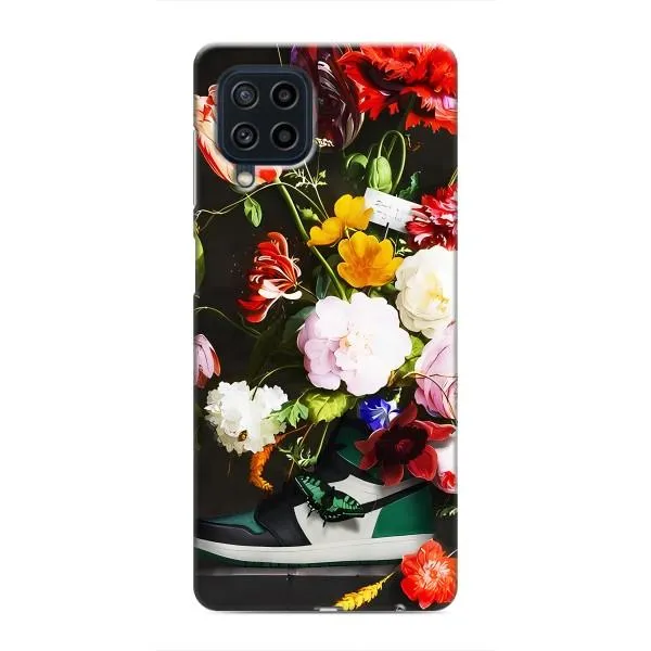 Чехол с принтом «Nike цветы» для Samsung Galaxy M32 Чехол с принтом «Nike цветы» для Samsung Galaxy M32