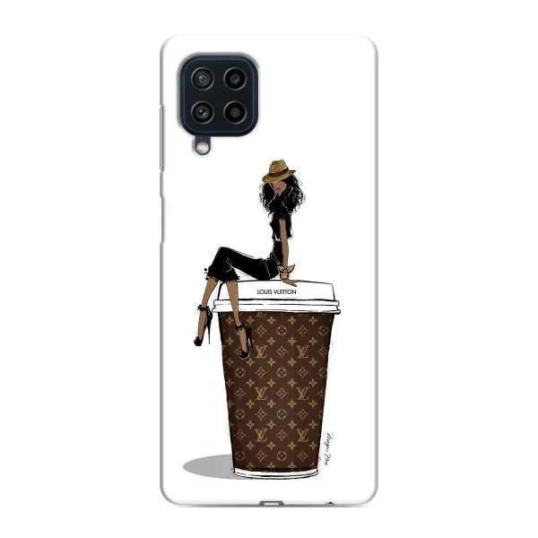 Чехол с принтом «кофе LOUIS VUITTON» для Samsung Galaxy M32