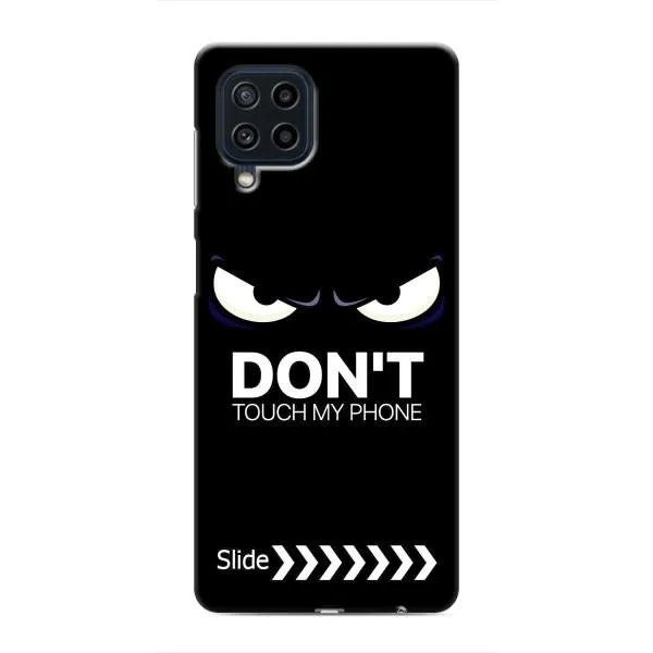 Чехол с принтом «Не трогай телефон» для Samsung Galaxy M32