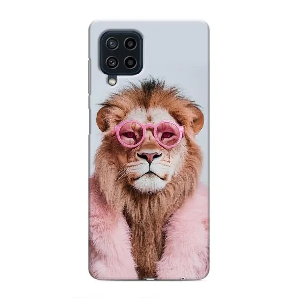 Чехол с принтом «Лев в очках» для Samsung Galaxy M32 Чехол с принтом «Лев в очках» для Samsung Galaxy M32