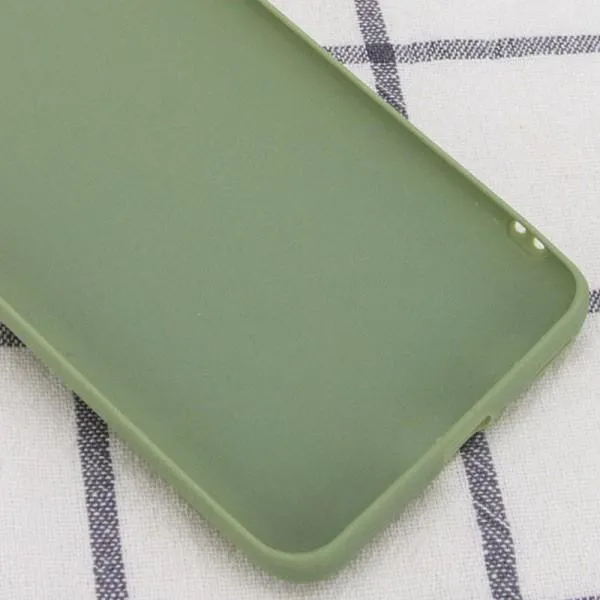 Силиконовый чехол Candy Full Camera для Samsung Galaxy M33 5G — Фисташковый — фото 3