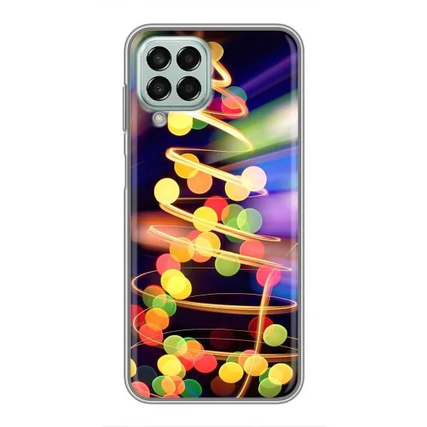 Чехол с принтом «Елка с гирлянд» для Samsung Galaxy M33 (5G) (M336B) Чехол с принтом «Елка с гирлянд» для Samsung Galaxy M33 (5G) (M336B)