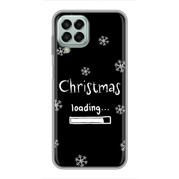 Чехол с принтом «Christmas loading» для Samsung Galaxy M33 (5G) (M336B)