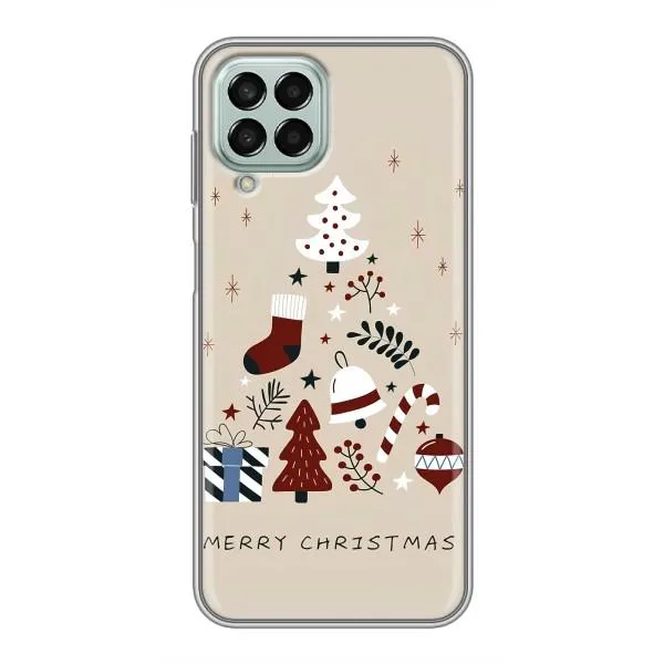 Чехол с принтом «Merry Christmas» для Samsung Galaxy M33 (5G) (M336B)