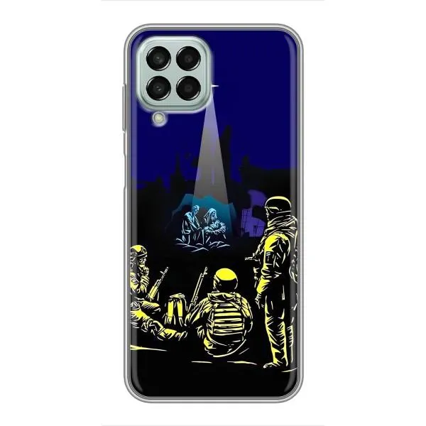 Чехол с принтом «Рождество в Украине» для Samsung Galaxy M33 (5G) (M336B)