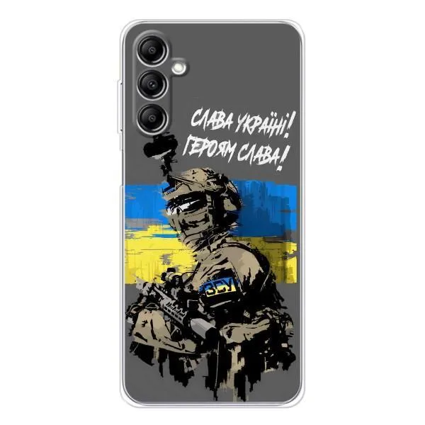 Чехол с принтом «Героям Слава» для Samsung Galaxy M35 5G