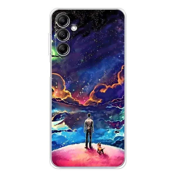 Чехол с принтом «Галактический вид» для Samsung Galaxy M35 5G