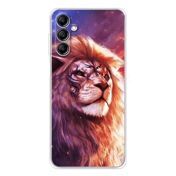 Чехол с принтом «Красочный Лев» для Samsung Galaxy M36 Чехол с принтом «Красочный Лев» для Samsung Galaxy M36