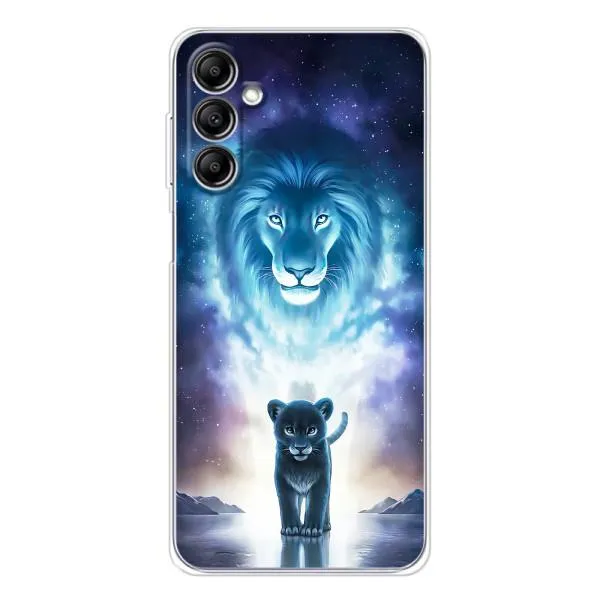 Чехол с принтом «Маленький лев» для Samsung Galaxy M36 Чехол с принтом «Маленький лев» для Samsung Galaxy M36