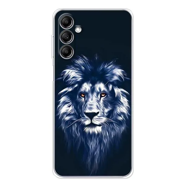 Чехол с принтом «Синий Лев» для Samsung Galaxy M36 Чехол с принтом «Синий Лев» для Samsung Galaxy M36