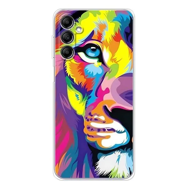 Чехол с принтом «Яркий Лев» для Samsung Galaxy M36 Чехол с принтом «Яркий Лев» для Samsung Galaxy M36