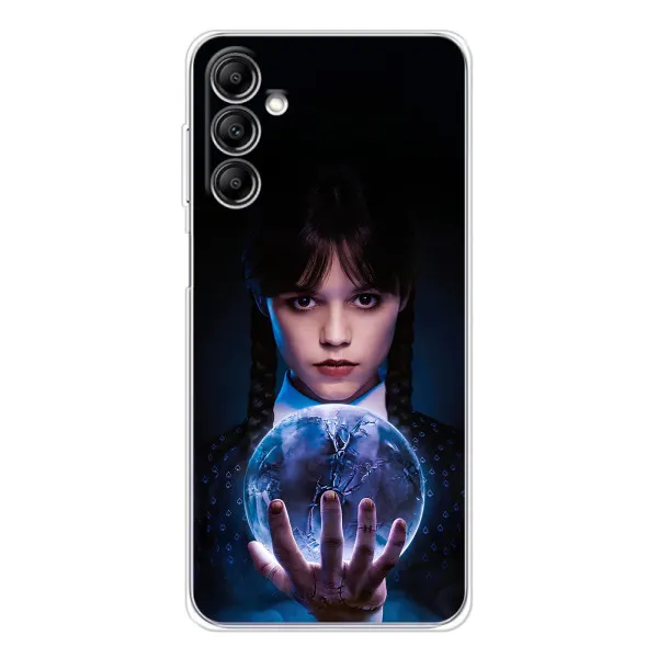 Чехол с принтом «Магическая сфера Уэнздей» для Samsung Galaxy M36
