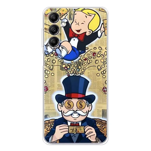 Чехол с принтом «Монополия Мен» для Samsung Galaxy M36