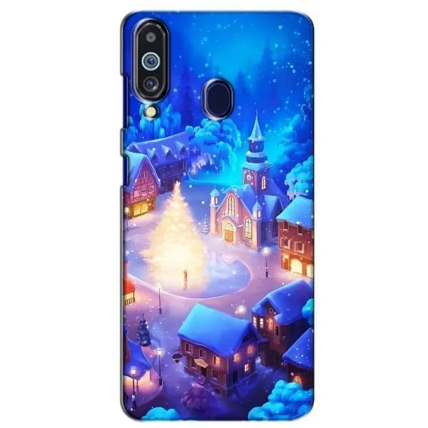 Чехол с принтом «Рождественский город» для Samsung Galaxy M40 Чехол с принтом «Рождественский город» для Samsung Galaxy M40