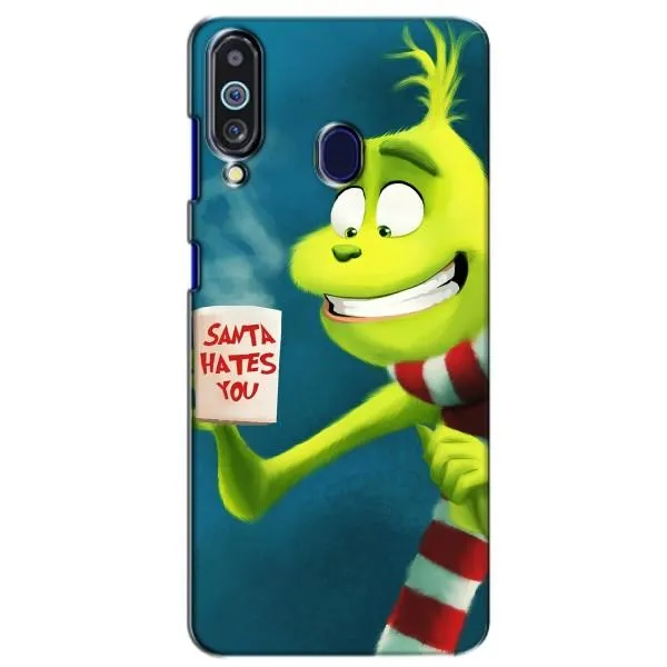 Чехол с принтом «Зеленый Гринч» для Samsung Galaxy M40 Чехол с принтом «Зеленый Гринч» для Samsung Galaxy M40