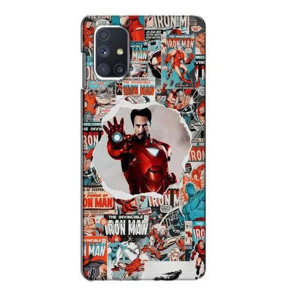 Чехол с принтом «Айронмен» для Samsung Galaxy M51 Чехол с принтом «Айронмен» для Samsung Galaxy M51