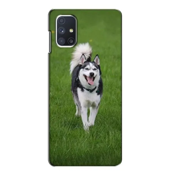 Чехол с принтом «Радостный Хаски» для Samsung Galaxy M51 Чехол с принтом «Радостный Хаски» для Samsung Galaxy M51