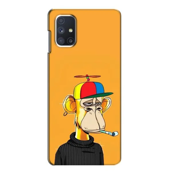 Чехол с принтом «Скучающая Обезьяна NFT» для Samsung Galaxy M51 Чехол с принтом «Скучающая Обезьяна NFT» для Samsung Galaxy M51