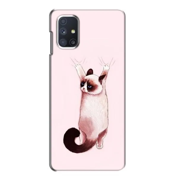 Чехол с принтом «Котик падает» для Samsung Galaxy M51 Чехол с принтом «Котик падает» для Samsung Galaxy M51