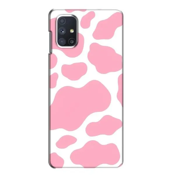 Чехол с принтом «Розовый принт» для Samsung Galaxy M51