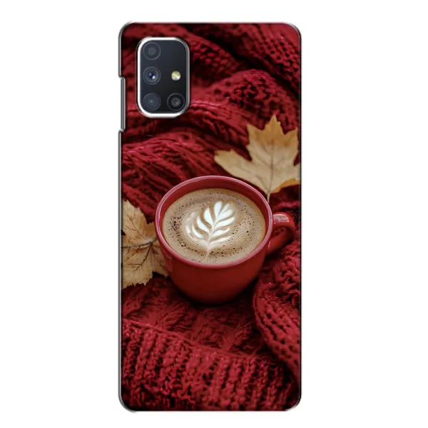 Чехол с принтом «Кофе на пледе» для Samsung Galaxy M51