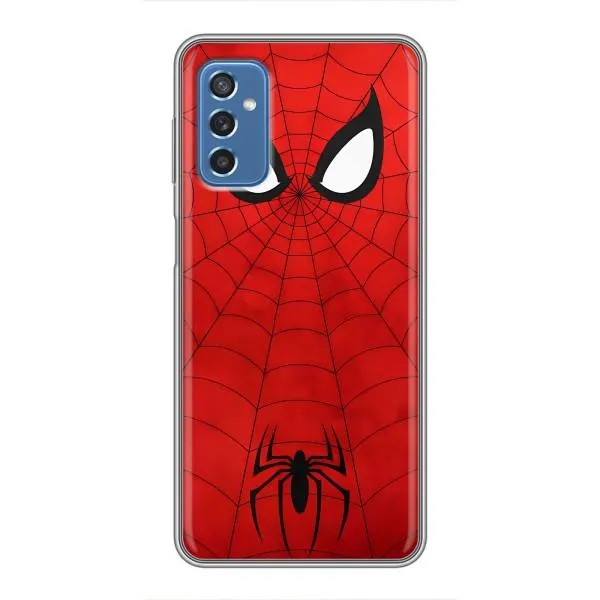 Чехол с принтом «Паук (Марвел)» для Samsung Galaxy M52 5G (M526)