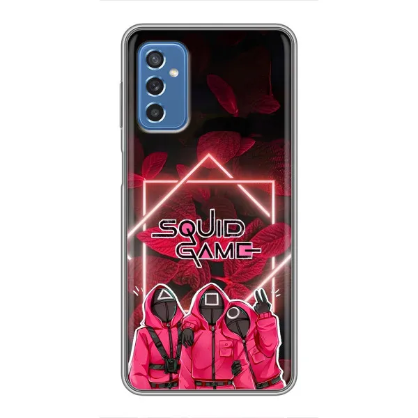 Чехол с принтом «Охранники Игра кальмара» для Samsung Galaxy M52 5G (M526) Чехол с принтом «Охранники Игра кальмара» для Samsung Galaxy M52 5G (M526)